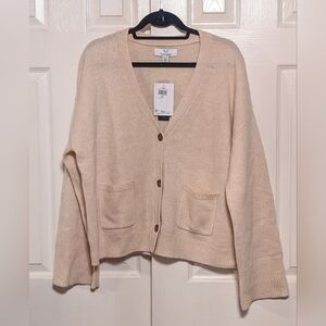 Magaschoni Cashmere Cream Sweater